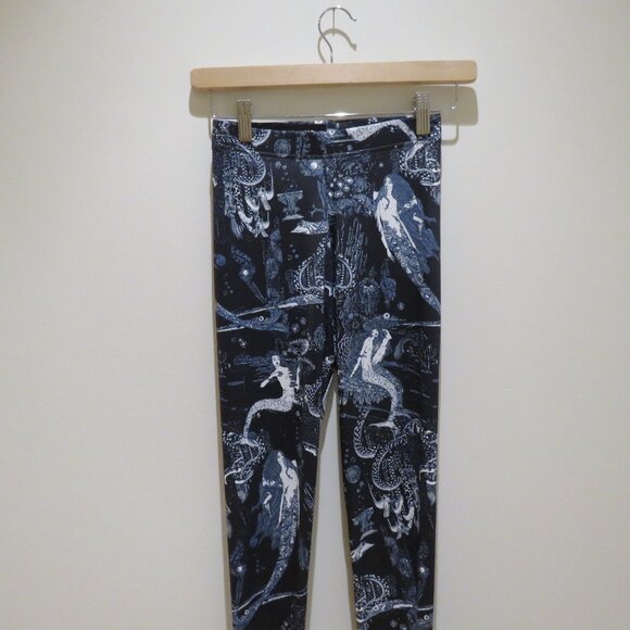 BLACKMILK Birth Of Venus Leggings Alt Punk Goth Whimsigoth Stretch Cosplay XS - Picture 4 of 15